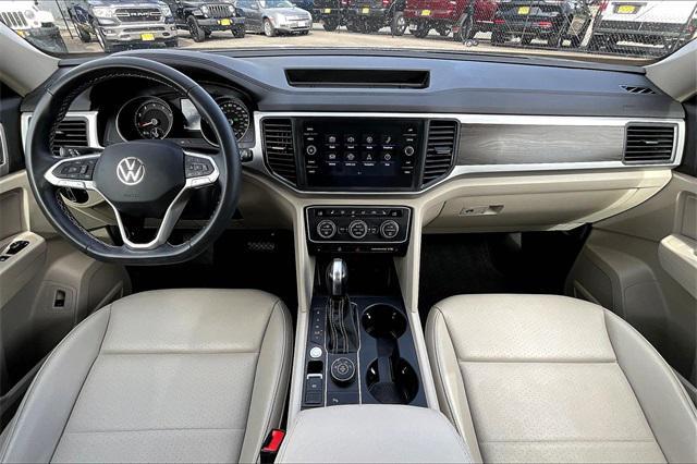 used 2021 Volkswagen Atlas car, priced at $28,000