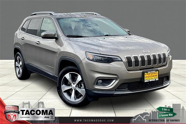 used 2021 Jeep Cherokee car, priced at $23,500