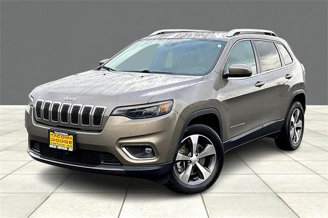 used 2021 Jeep Cherokee car, priced at $23,500