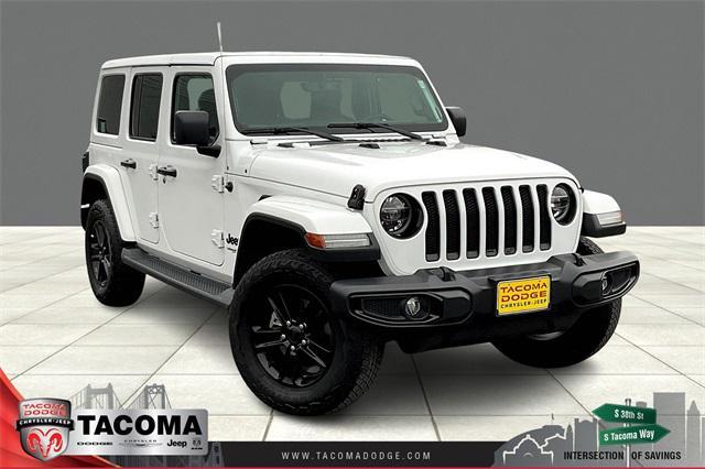 used 2021 Jeep Wrangler Unlimited car, priced at $37,000