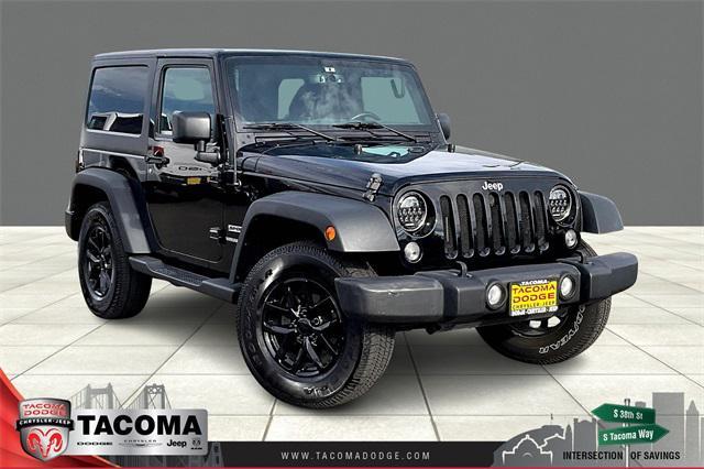 used 2016 Jeep Wrangler car, priced at $24,000