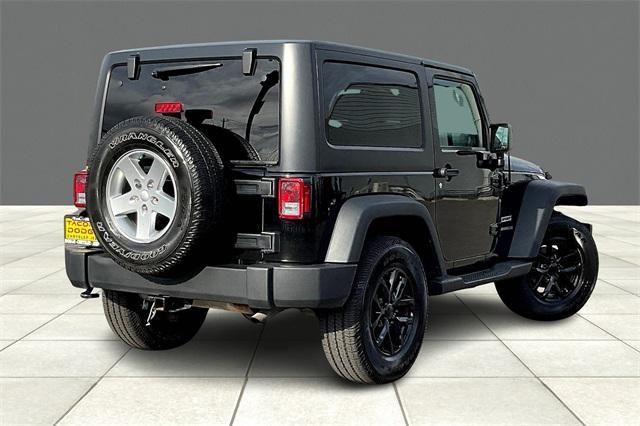 used 2016 Jeep Wrangler car, priced at $24,000