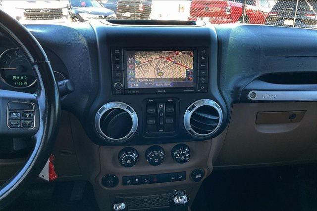 used 2012 Jeep Wrangler Unlimited car, priced at $18,000