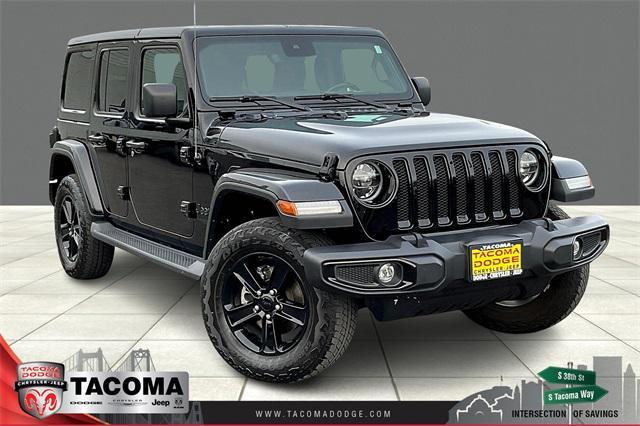 used 2021 Jeep Wrangler Unlimited car, priced at $34,301