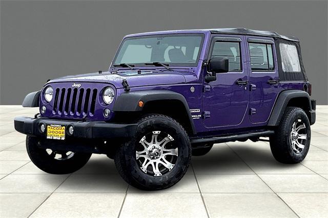 used 2017 Jeep Wrangler Unlimited car, priced at $26,000