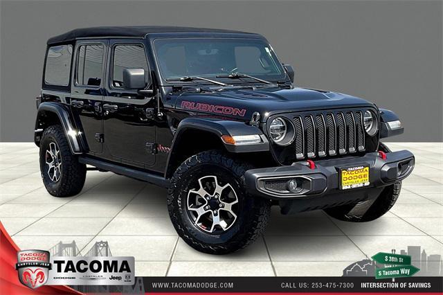 used 2021 Jeep Wrangler Unlimited car, priced at $32,235
