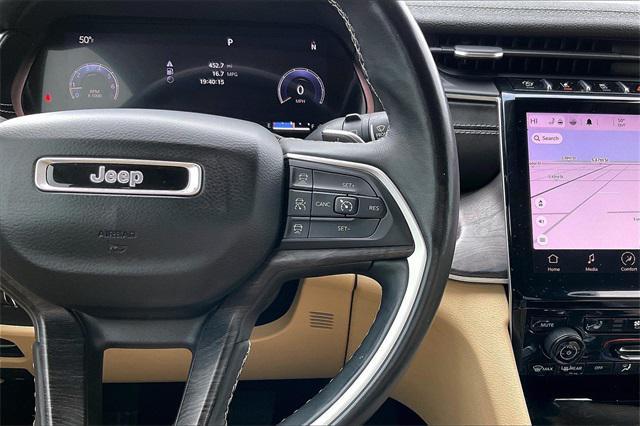 used 2021 Jeep Grand Cherokee L car, priced at $30,790