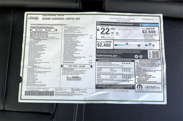 new 2025 Jeep Grand Cherokee car, priced at $51,346