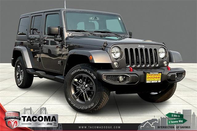 used 2017 Jeep Wrangler Unlimited car, priced at $28,000