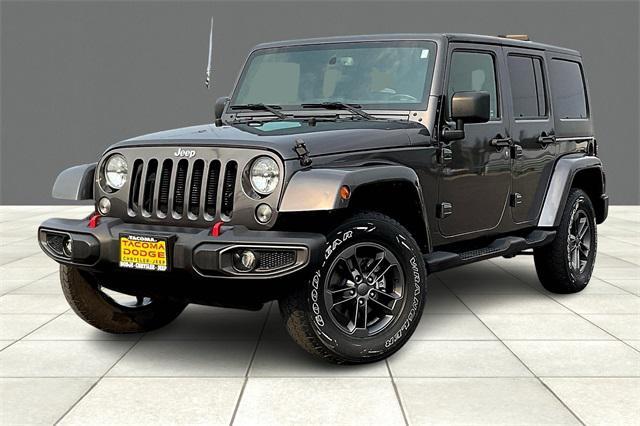 used 2017 Jeep Wrangler Unlimited car, priced at $28,000