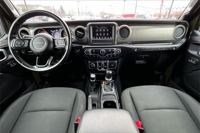 used 2021 Jeep Wrangler car, priced at $28,000