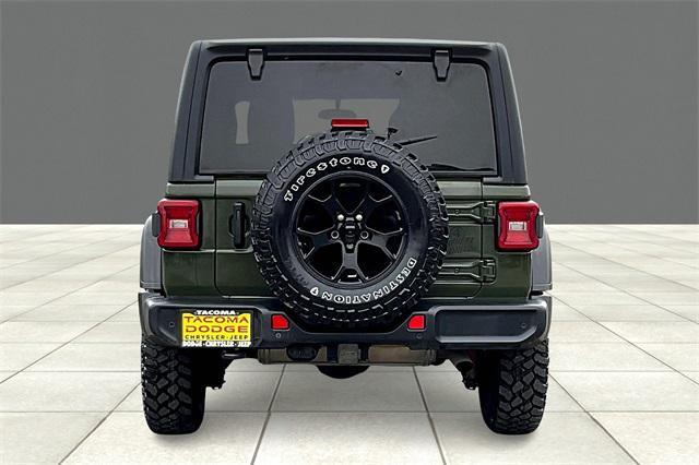 used 2021 Jeep Wrangler car, priced at $28,000