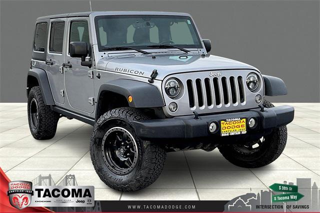 used 2016 Jeep Wrangler Unlimited car, priced at $24,869