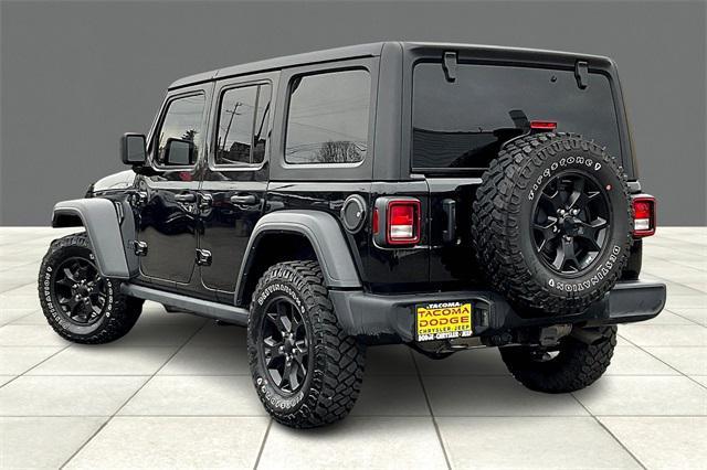 used 2023 Jeep Wrangler car, priced at $35,000