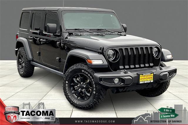 used 2023 Jeep Wrangler car, priced at $35,500