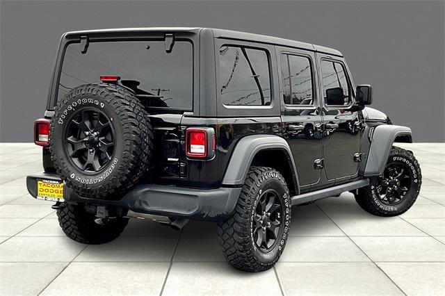 used 2023 Jeep Wrangler car, priced at $35,000