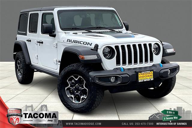 used 2023 Jeep Wrangler 4xe car, priced at $33,074