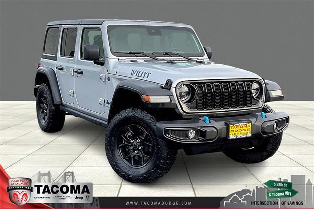 used 2024 Jeep Wrangler 4xe car, priced at $40,000