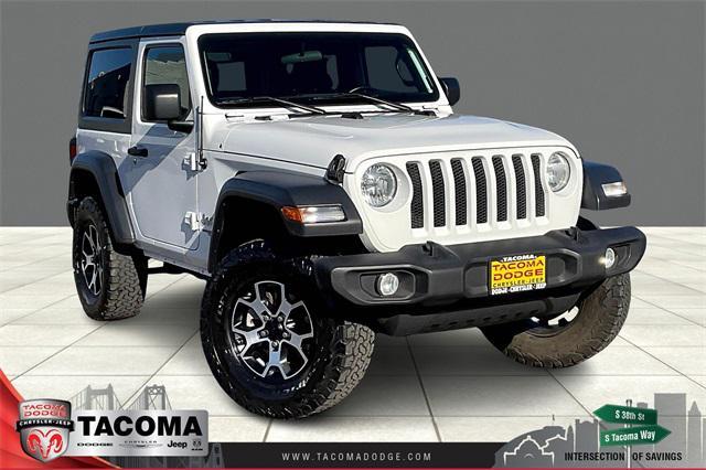 used 2019 Jeep Wrangler car, priced at $23,000