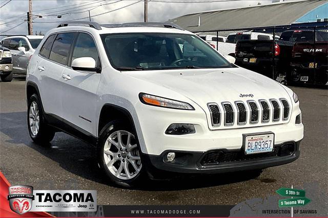 used 2018 Jeep Cherokee car, priced at $14,997