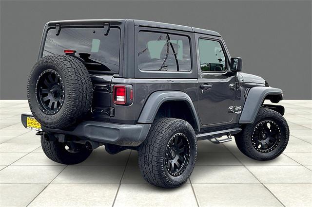 used 2018 Jeep Wrangler car, priced at $25,997