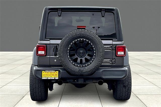 used 2018 Jeep Wrangler car, priced at $25,997