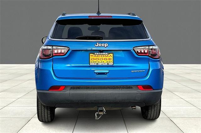 used 2021 Jeep Compass car, priced at $19,133