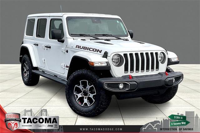 used 2021 Jeep Wrangler Unlimited car, priced at $42,500