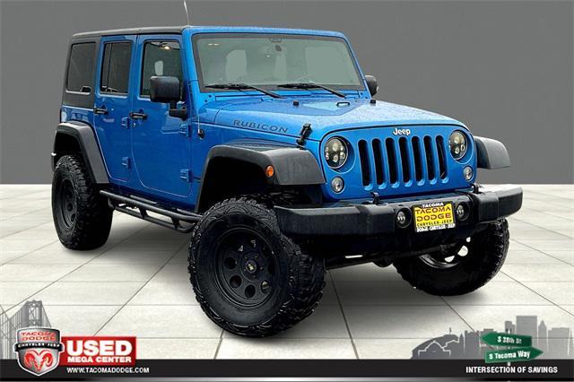 used 2015 Jeep Wrangler Unlimited car, priced at $28,000