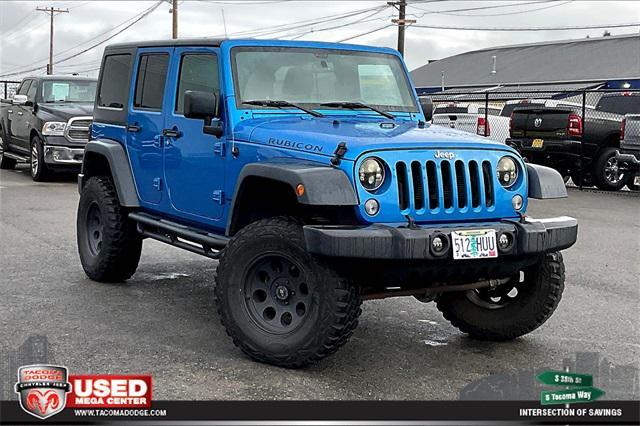 used 2015 Jeep Wrangler Unlimited car, priced at $28,000