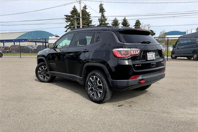 used 2020 Jeep Compass car, priced at $17,997