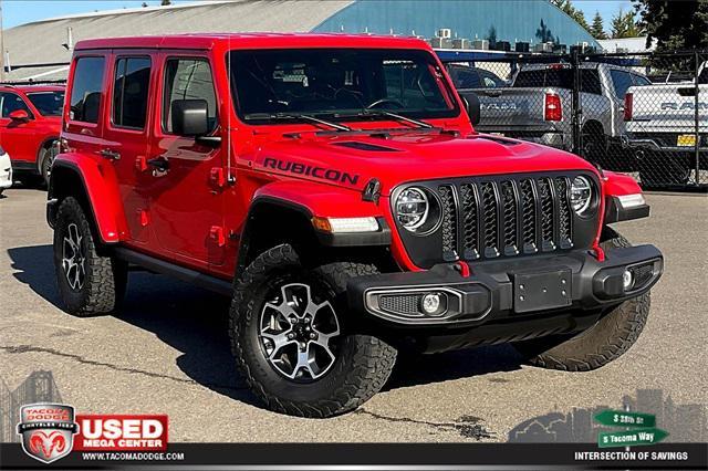 used 2021 Jeep Wrangler Unlimited car, priced at $42,000