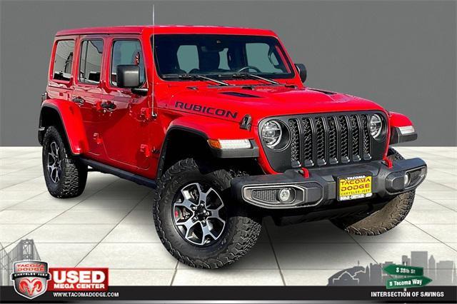 used 2021 Jeep Wrangler Unlimited car, priced at $41,000