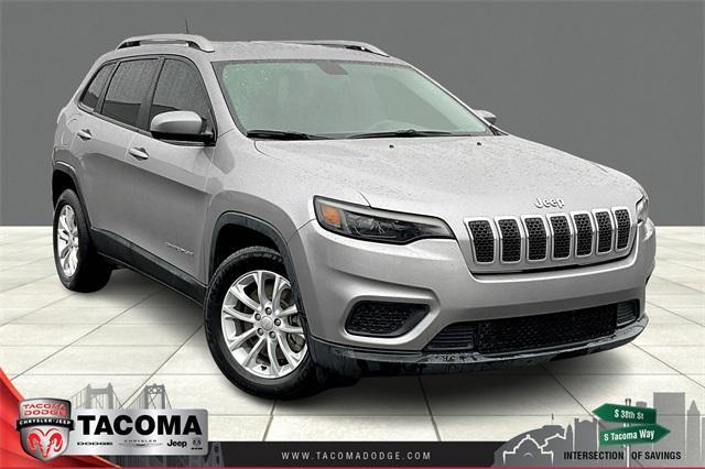 used 2020 Jeep Cherokee car, priced at $17,500