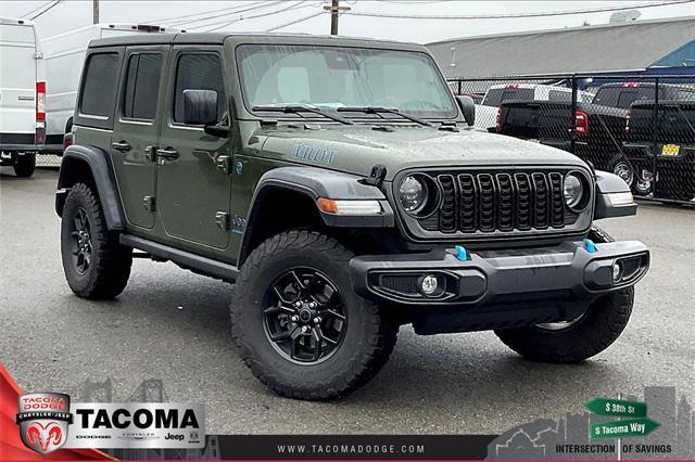 used 2024 Jeep Wrangler 4xe car, priced at $39,000