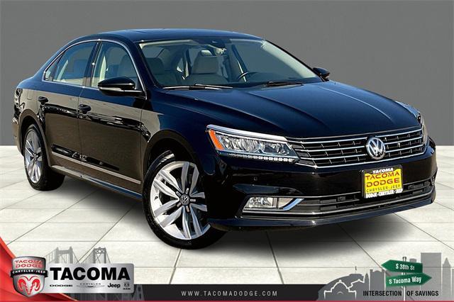 used 2017 Volkswagen Passat car, priced at $18,000