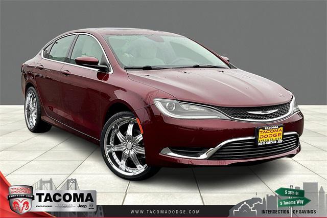 used 2015 Chrysler 200 car, priced at $12,500