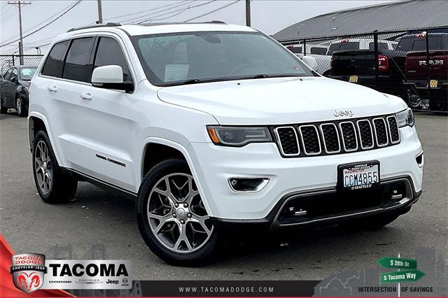 used 2018 Jeep Grand Cherokee car, priced at $20,000