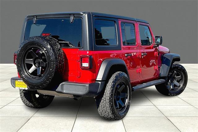 used 2021 Jeep Wrangler Unlimited car, priced at $34,000