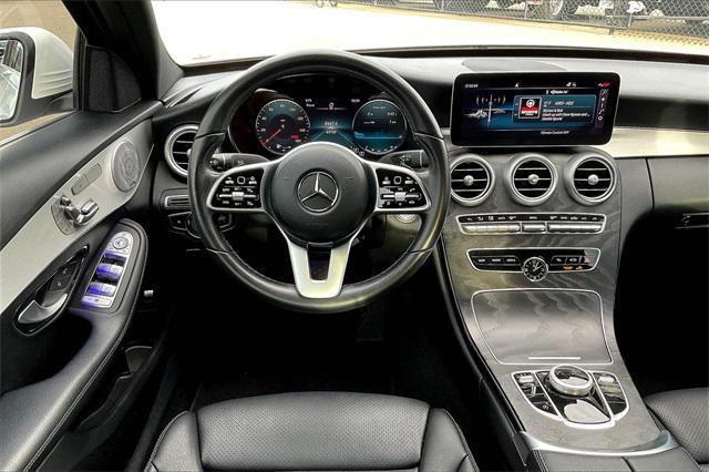 used 2021 Mercedes-Benz C-Class car, priced at $27,500