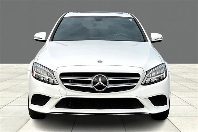 used 2021 Mercedes-Benz C-Class car, priced at $27,500