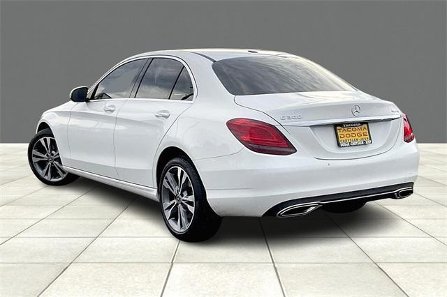 used 2021 Mercedes-Benz C-Class car, priced at $27,500