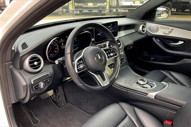 used 2021 Mercedes-Benz C-Class car, priced at $27,500