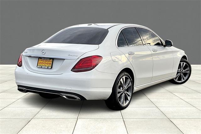 used 2021 Mercedes-Benz C-Class car, priced at $27,500