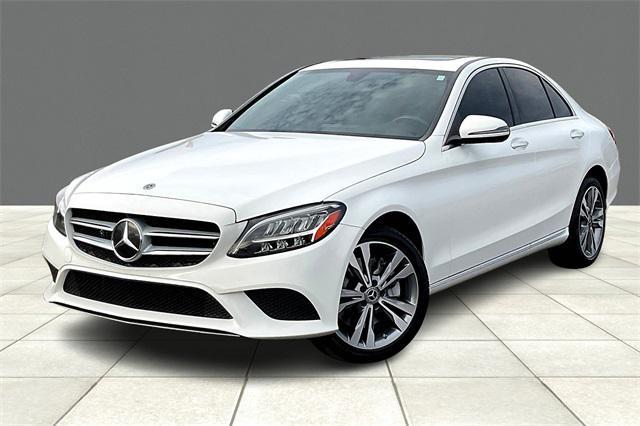 used 2021 Mercedes-Benz C-Class car, priced at $27,500