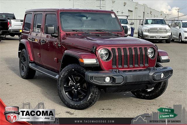 used 2021 Jeep Wrangler Unlimited car, priced at $35,997