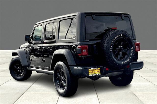 used 2021 Jeep Wrangler car, priced at $34,500