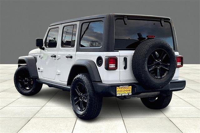 used 2021 Jeep Wrangler Unlimited car, priced at $31,000