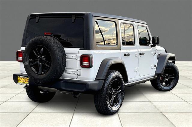 used 2021 Jeep Wrangler Unlimited car, priced at $31,000