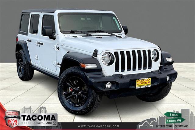 used 2021 Jeep Wrangler Unlimited car, priced at $31,000